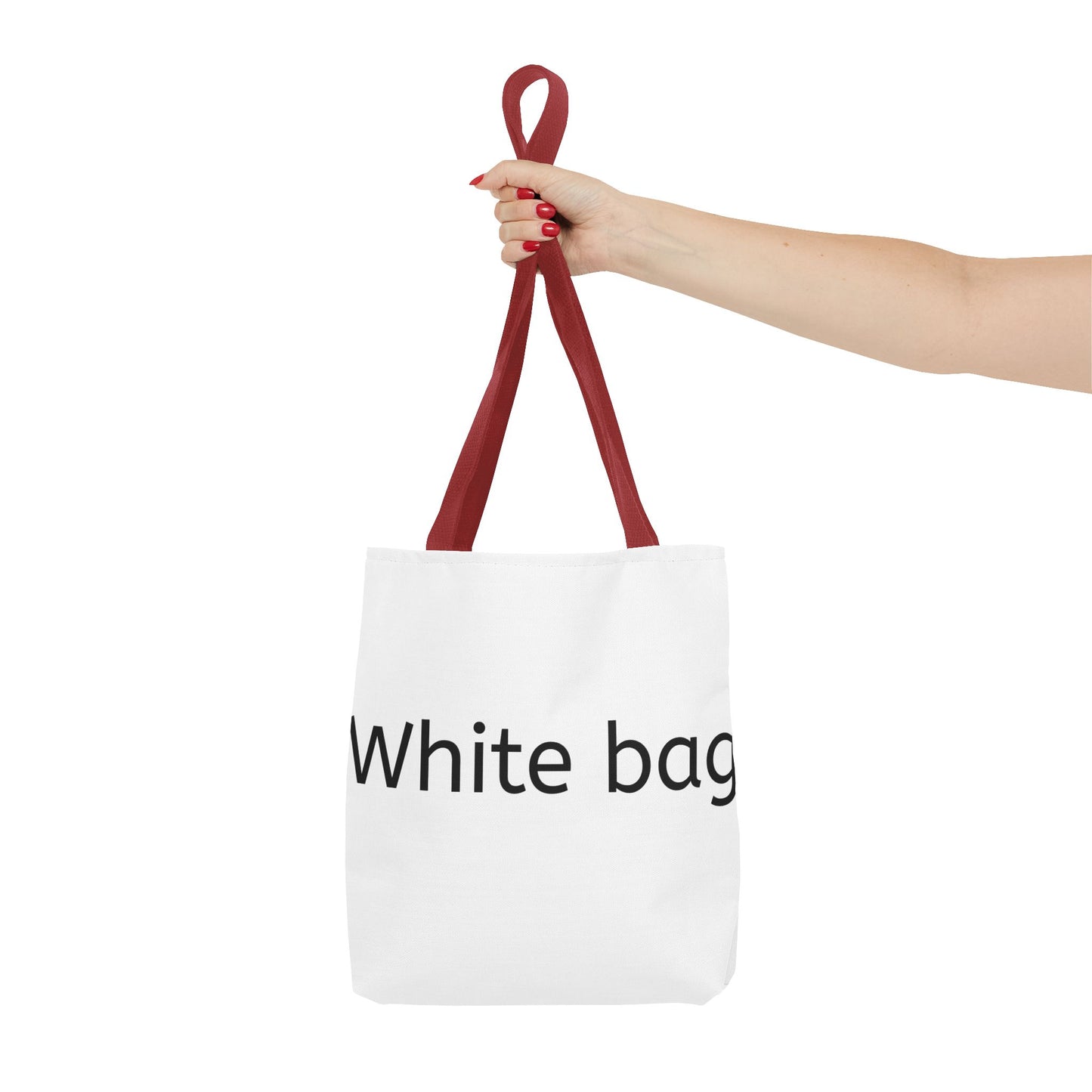 Stylish White Tote Bag, Art Tote, Everyday Bag, Eco-Friendly Shopping, Gift for Her, Minimalist Design, Casual Carryall