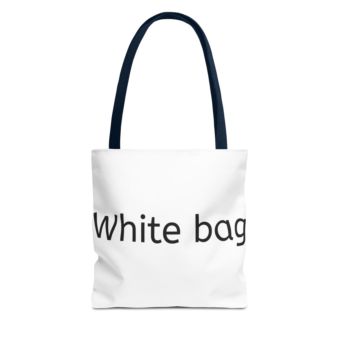 Stylish White Tote Bag, Art Tote, Everyday Bag, Eco-Friendly Shopping, Gift for Her, Minimalist Design, Casual Carryall
