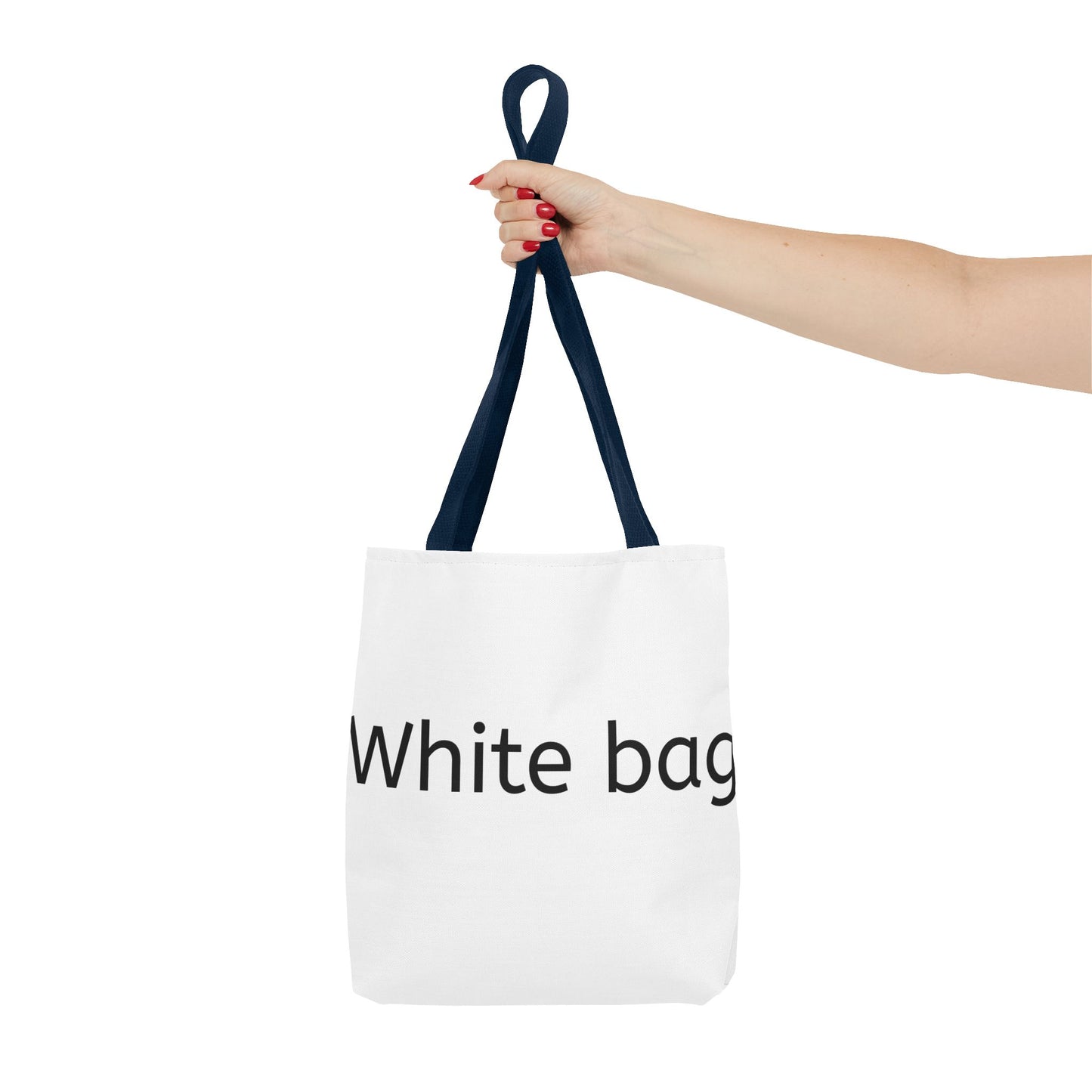 Stylish White Tote Bag, Art Tote, Everyday Bag, Eco-Friendly Shopping, Gift for Her, Minimalist Design, Casual Carryall