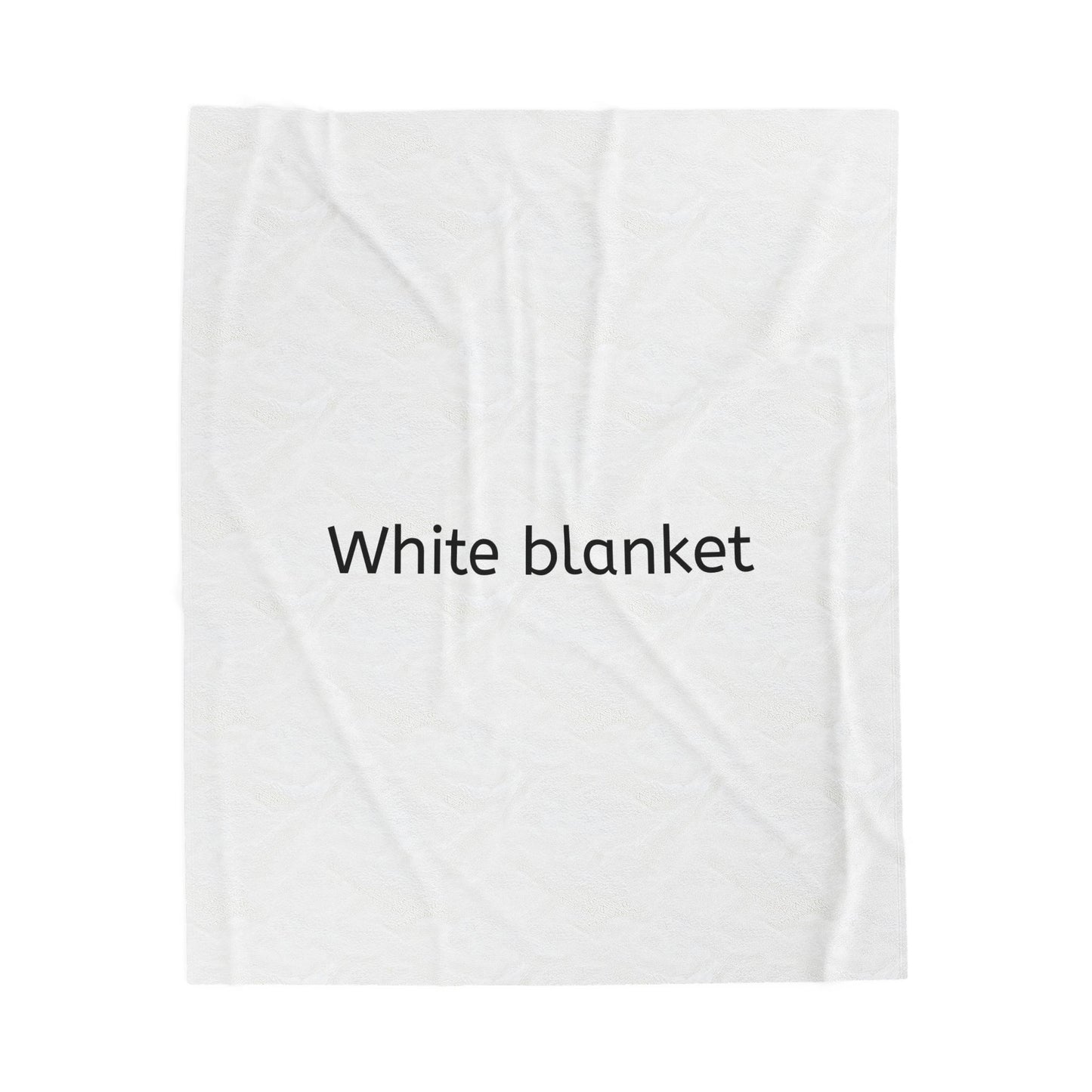 Cozy Velveteen Plush Blanket | Soft White Throw for Home Decor, Gift for New Parents, Wedding Present, Cuddle Companion, Cozy Nights