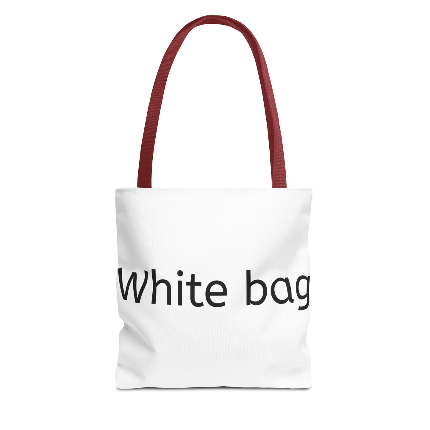 Stylish White Tote Bag, Art Tote, Everyday Bag, Eco-Friendly Shopping, Gift for Her, Minimalist Design, Casual Carryall